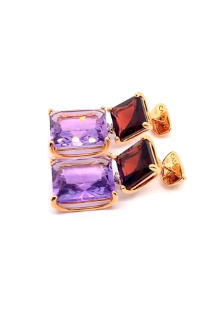 Серьги Casato Acqua Розовое золото