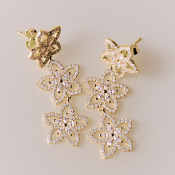 Серьги Rosato Gaia Серебро