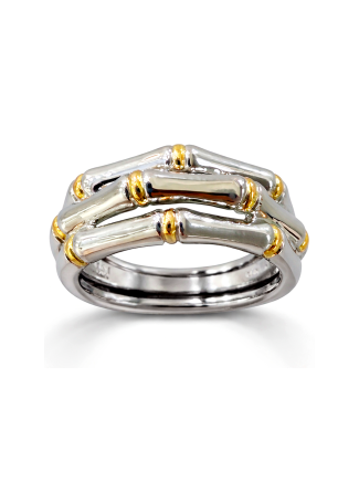 Кольцо Tirisi Bamboo Серебро