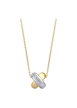 Колье Tirisi Kisses Желтое золото