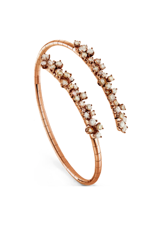 Браслет Damiani Mimosa Flexi Розовое золото