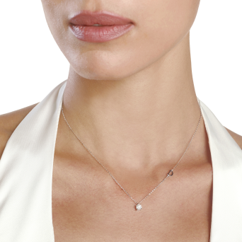 Колье Damiani Veramore Белое золото