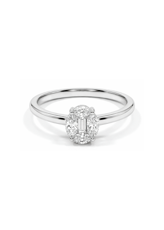 Кольцо Aspire Constella nova Белое золото