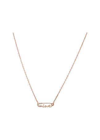 Necklace Aspire Pin Rose Gold