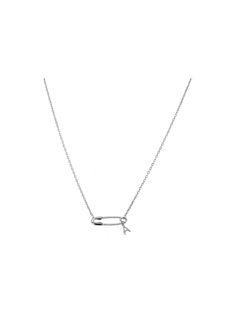 Колье Aspire Pin Белое золото