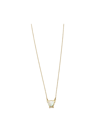 Aspire Kids As Necklace Yellow Gold