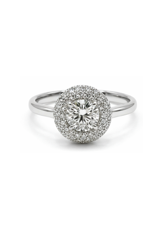 Кольцо Aspire Constella nova Белое золото