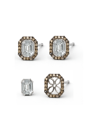 Aspire Constella nova Earrings White Gold