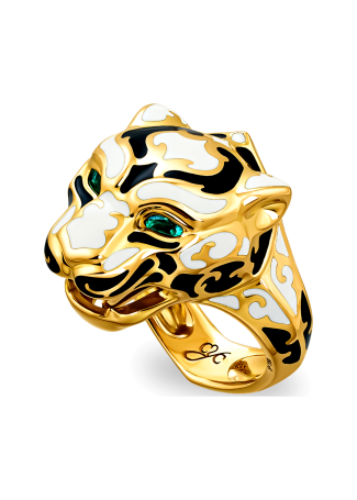 Сақина CarreraYCarrera Zodaria Сары алтын, Ақ/сары алтын