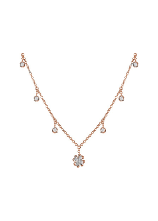 Алқа Crivelli Moods Қызғылт алтын