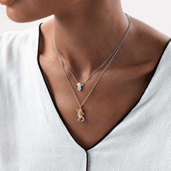 Колье CarreraYCarrera My Angel Желтое золото