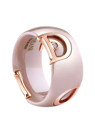 Кольцо Damiani D.Icon Розовое золото