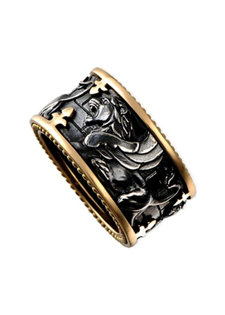 Сақина CarreraYCarrera Babylon Сары алтын