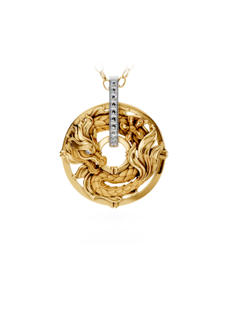 Сақина, алқа CarreraYCarrera Shanghai Сары алтын, Ақ алтын