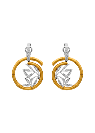 Earrings CarreraYCarrera Bamboo Yellow Gold