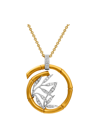 Алқа CarreraYCarrera Bambu Сары алтын