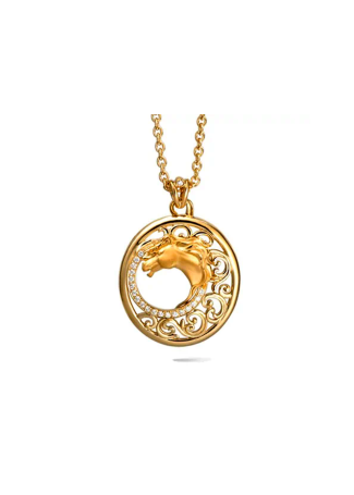 CarreraYCarrera Ecuestre Алтын түстес алқа