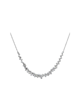 Колье Damiani Mimosa Белое золото