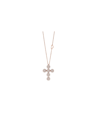 Damiani Margherita Necklace Rose Gold