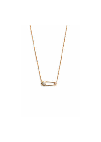 Aspire Pin Necklace Rose Gold
