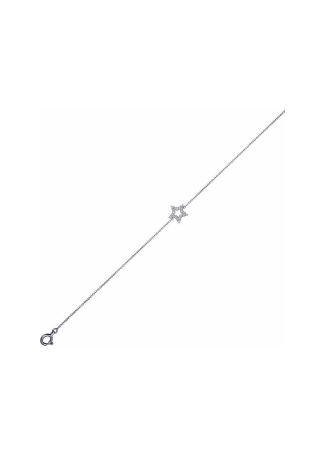 Crivelli Chain bracelet Білый алтын