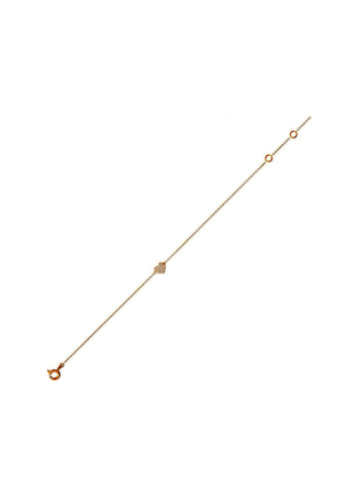Браслет Crivelli Chain bracelet Розовое золото