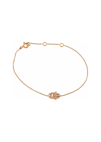 Crivelli Chain bracelet Білезік, қызғылт алтын