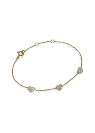 Crivelli тізбекті білезігі Алтын раушан