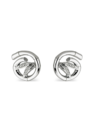 Earrings CarreraYCarrera Bamboo White Gold