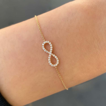 Браслет Crivelli Chain bracelet Розовое золото