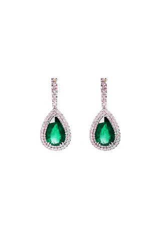 Серьги Crivelli Classic CRV Белое золото
