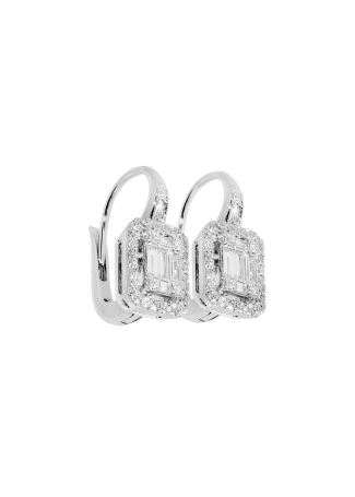 Серьги Crivelli Design Белое золото