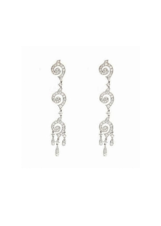 Серьги Crivelli Bride Белое золото