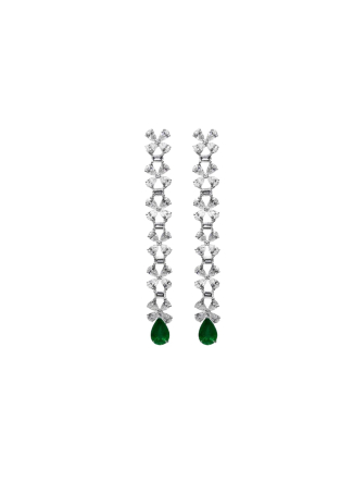 Серьги Crivelli Design Белое золото