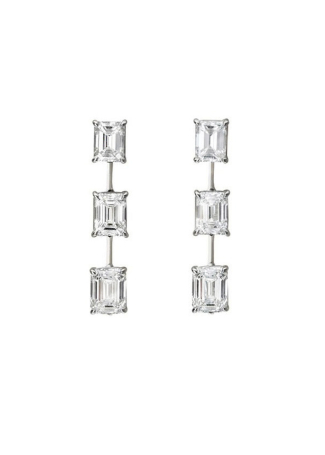 Серьги Crivelli Solitaire crv Белое золото