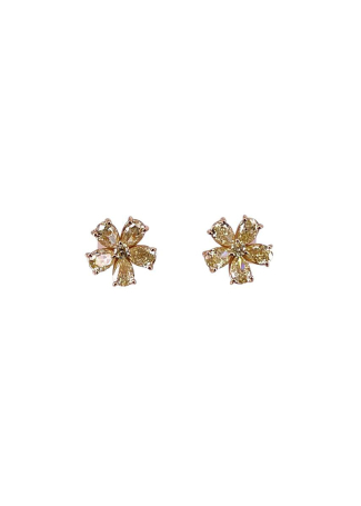 Серьги Crivelli Studs crv Розовое золото