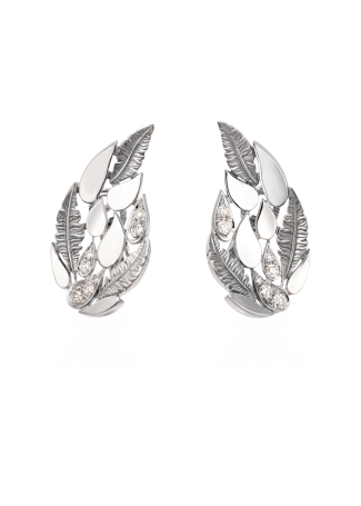 Серьги CarreraYCarrera Romance Белое золото