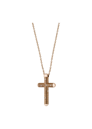 Алқа Damiani Metropolitan Қызғылт алтын