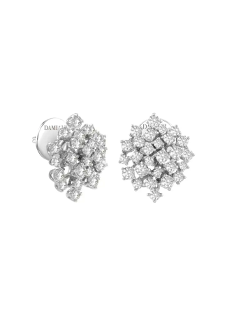 Earrings Damiani Mimosa White Gold