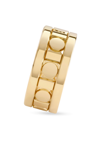 Кольцо Damiani Belle Epoque Reel Желтое золото