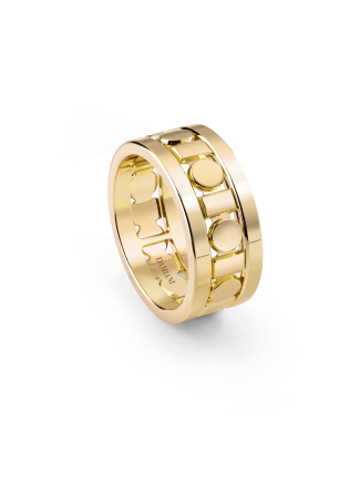 Кольцо Damiani Belle Epoque Reel Желтое золото