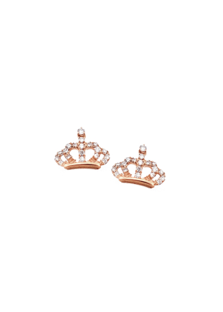 Серьги Crivelli Design Розовое золото