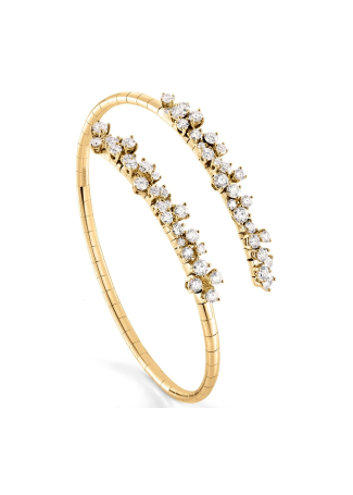 Браслет Damiani Mimosa Flexi Желтое золото