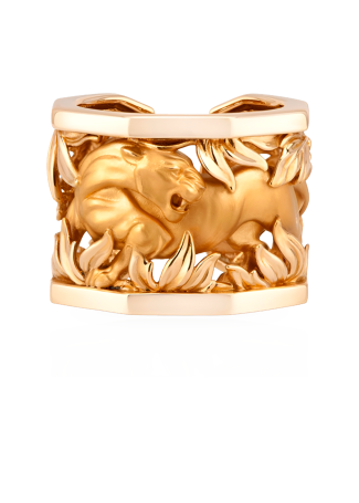 Earrings, Ring CarreraYCarrera Shadow Yellow Gold