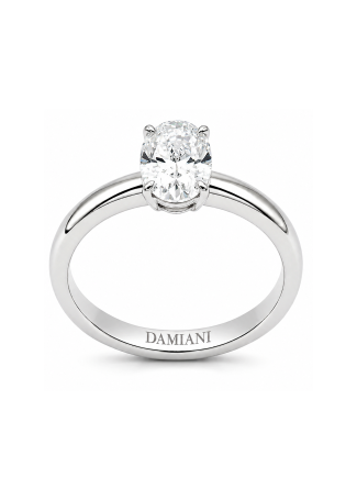 Кольцо Damiani Luce Белое золото