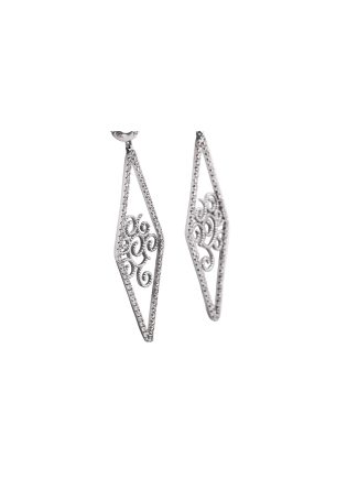 Серьги Crivelli Bride Белое золото