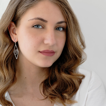 Серьги Crivelli Bride Белое золото