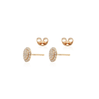 Серьги Crivelli Studs crv Розовое золото
