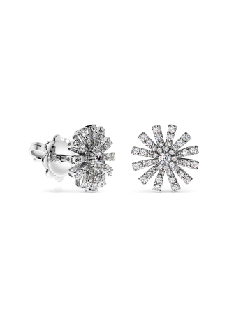 Earrings Damiani Margherita White Gold