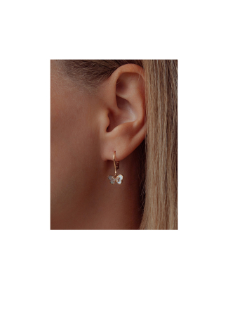 Серьги Crivelli Kids crv Розовое золото